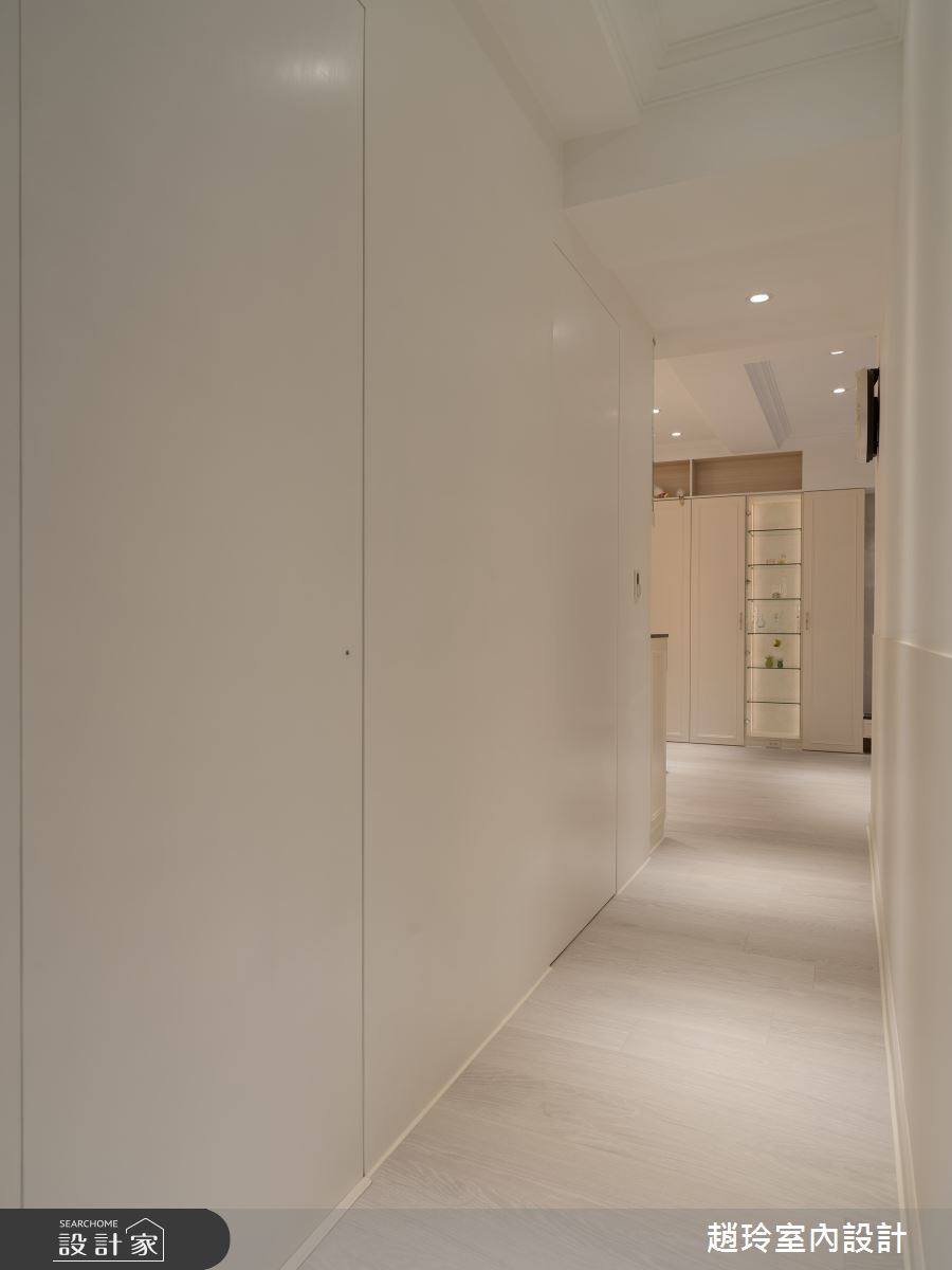 35坪新成屋(5年以下)＿新古典走廊案例圖片＿趙玲室內設計有限公司＿趙玲_80之16