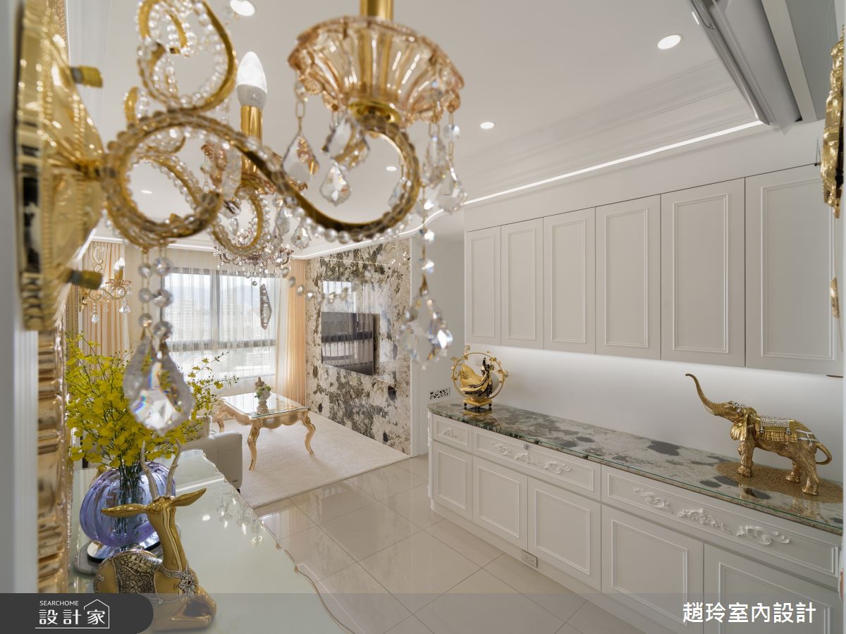 30坪新成屋(5年以下)＿新古典客廳案例圖片＿趙玲室內設計有限公司＿趙玲_81之182