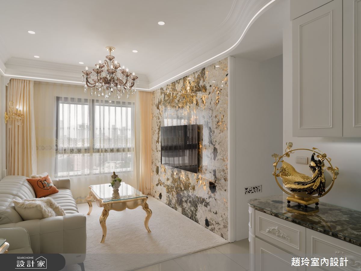 30坪新成屋(5年以下)＿新古典客廳案例圖片＿趙玲室內設計有限公司＿趙玲_81之20