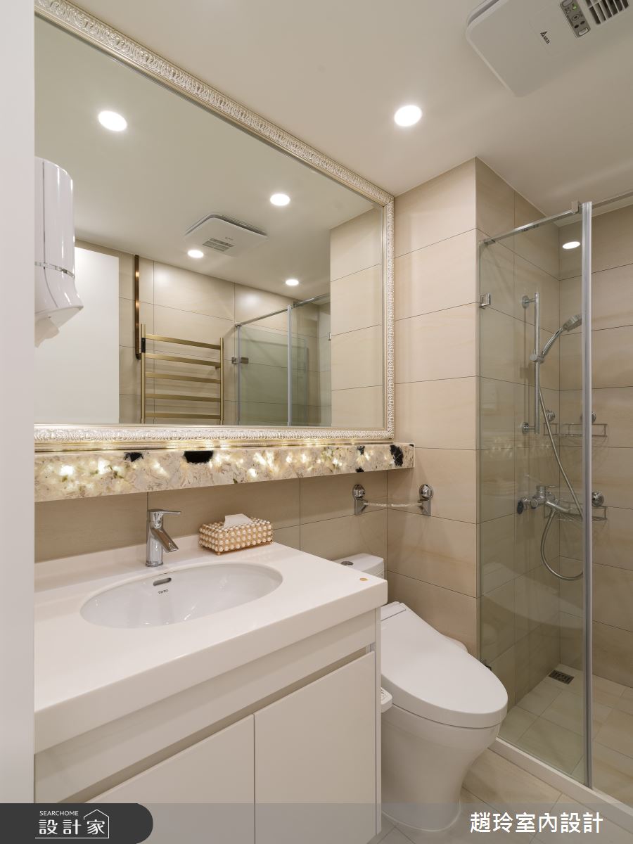 30坪新成屋(5年以下)＿新古典浴室案例圖片＿趙玲室內設計有限公司＿趙玲_81之34