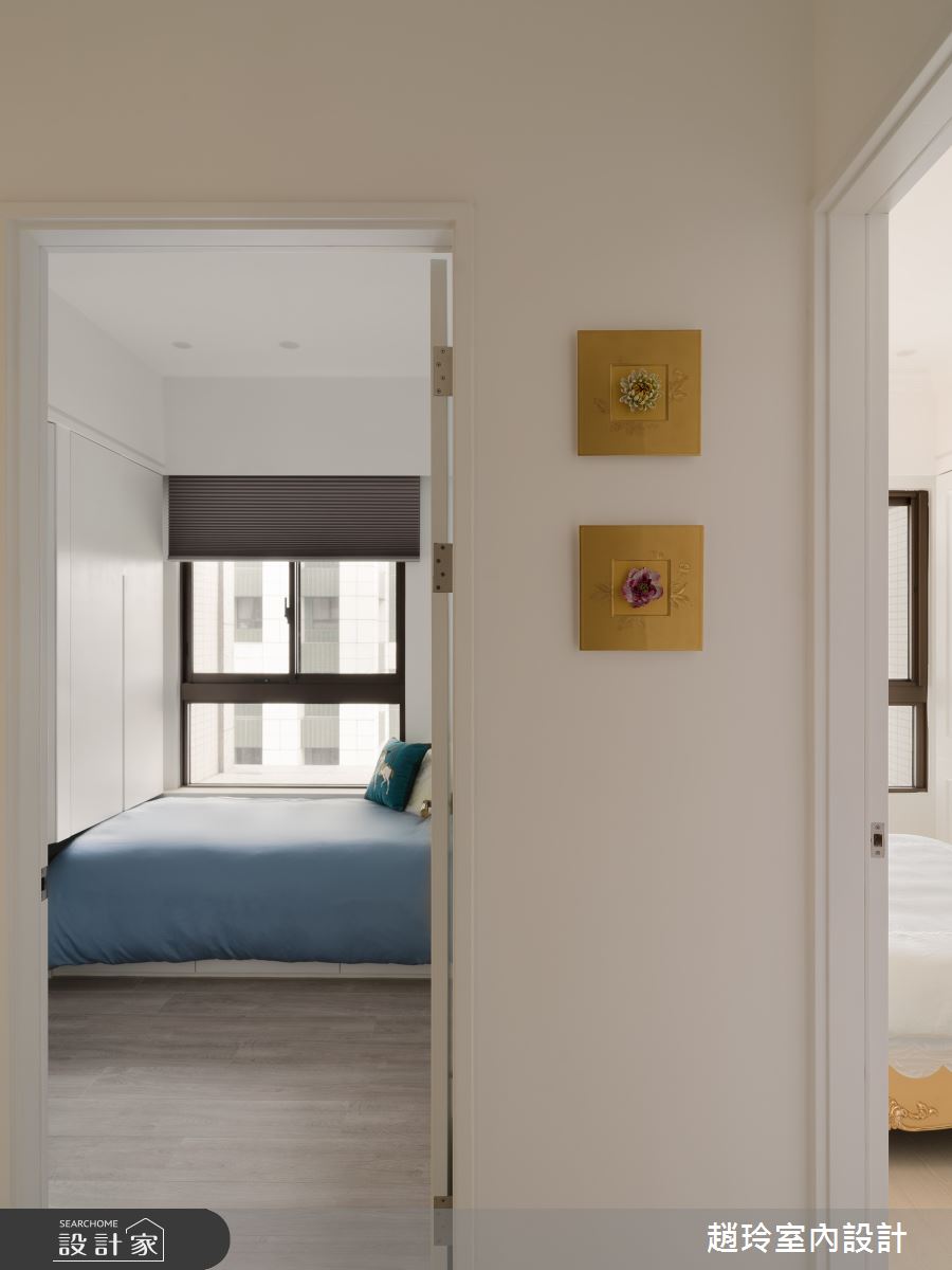30坪新成屋(5年以下)＿新古典臥室案例圖片＿趙玲室內設計有限公司＿趙玲_81之36