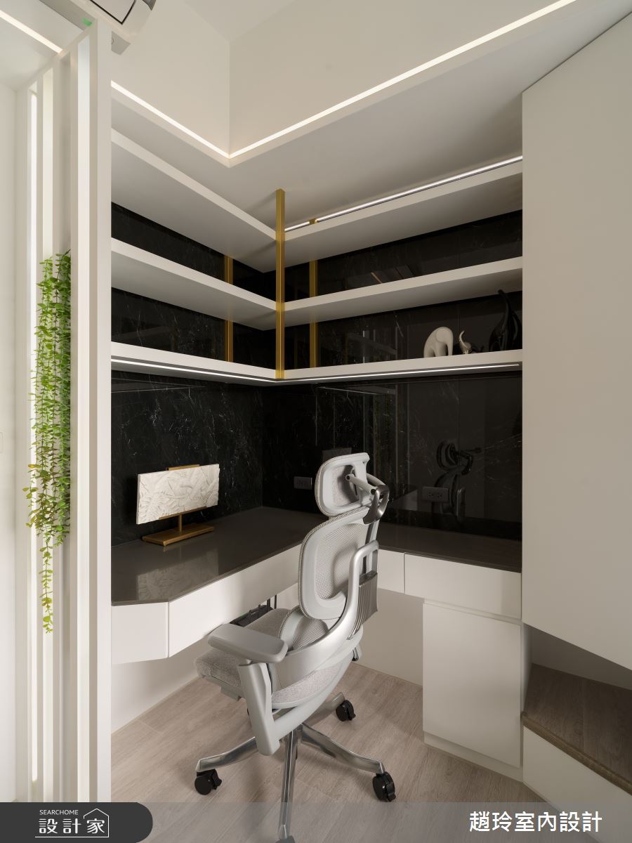 30坪新成屋(5年以下)＿新古典臥室案例圖片＿趙玲室內設計有限公司＿趙玲_81之39