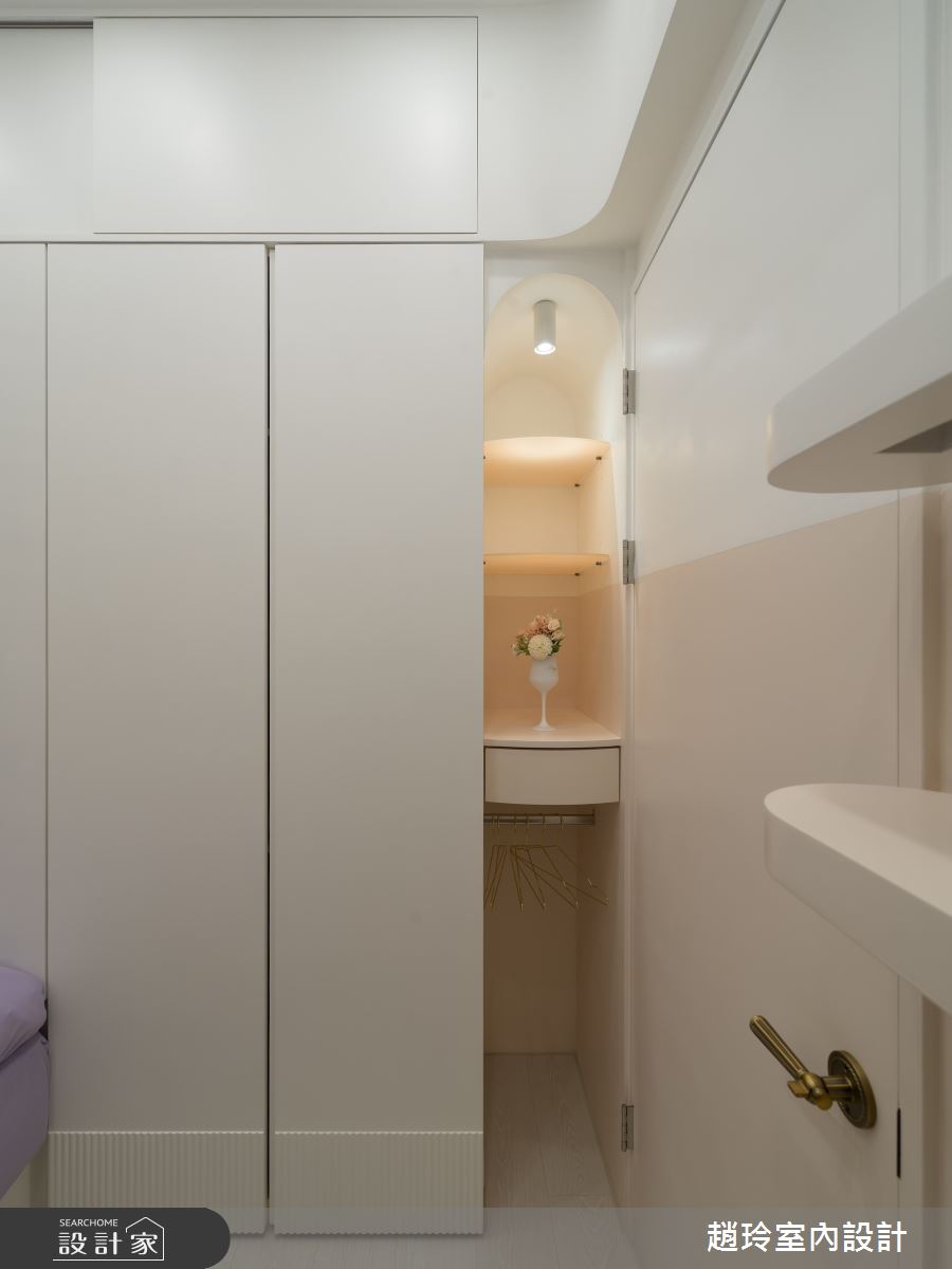 30坪新成屋(5年以下)＿新古典臥室案例圖片＿趙玲室內設計有限公司＿趙玲_81之43