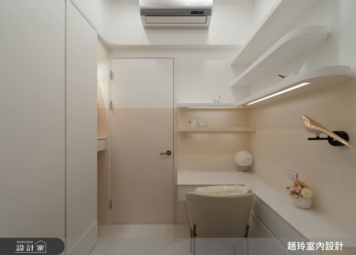 30坪新成屋(5年以下)＿新古典臥室案例圖片＿趙玲室內設計有限公司＿趙玲_81之42