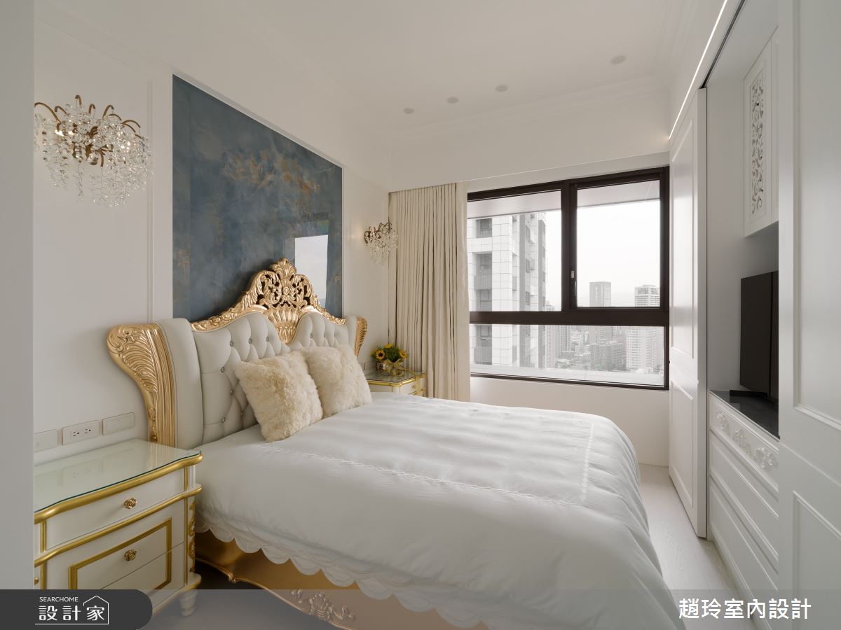30坪新成屋(5年以下)＿新古典臥室案例圖片＿趙玲室內設計有限公司＿趙玲_81之31