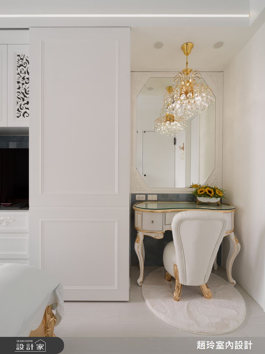30坪新成屋(5年以下)＿新古典臥室案例圖片＿趙玲室內設計有限公司＿趙玲_81之28