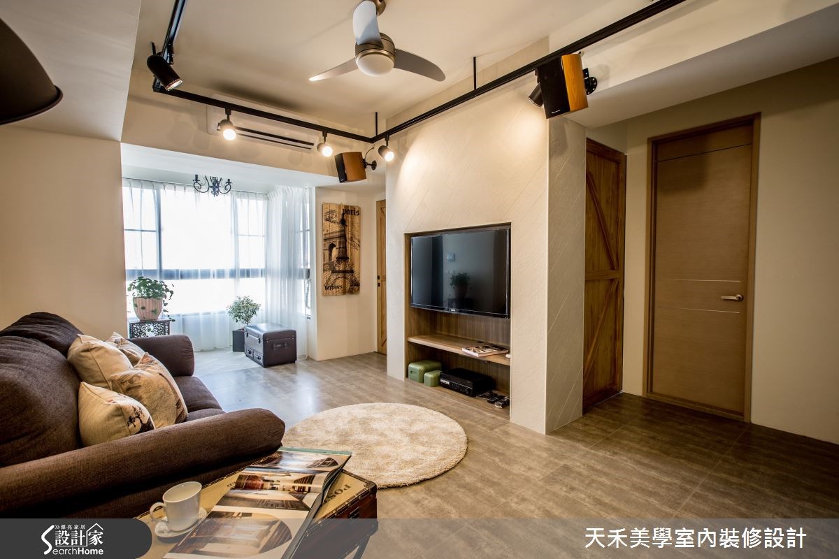 23坪新成屋(5年以下)＿工業風客廳案例圖片＿天禾美學室內裝修設計有限公司＿天禾美學_04之5