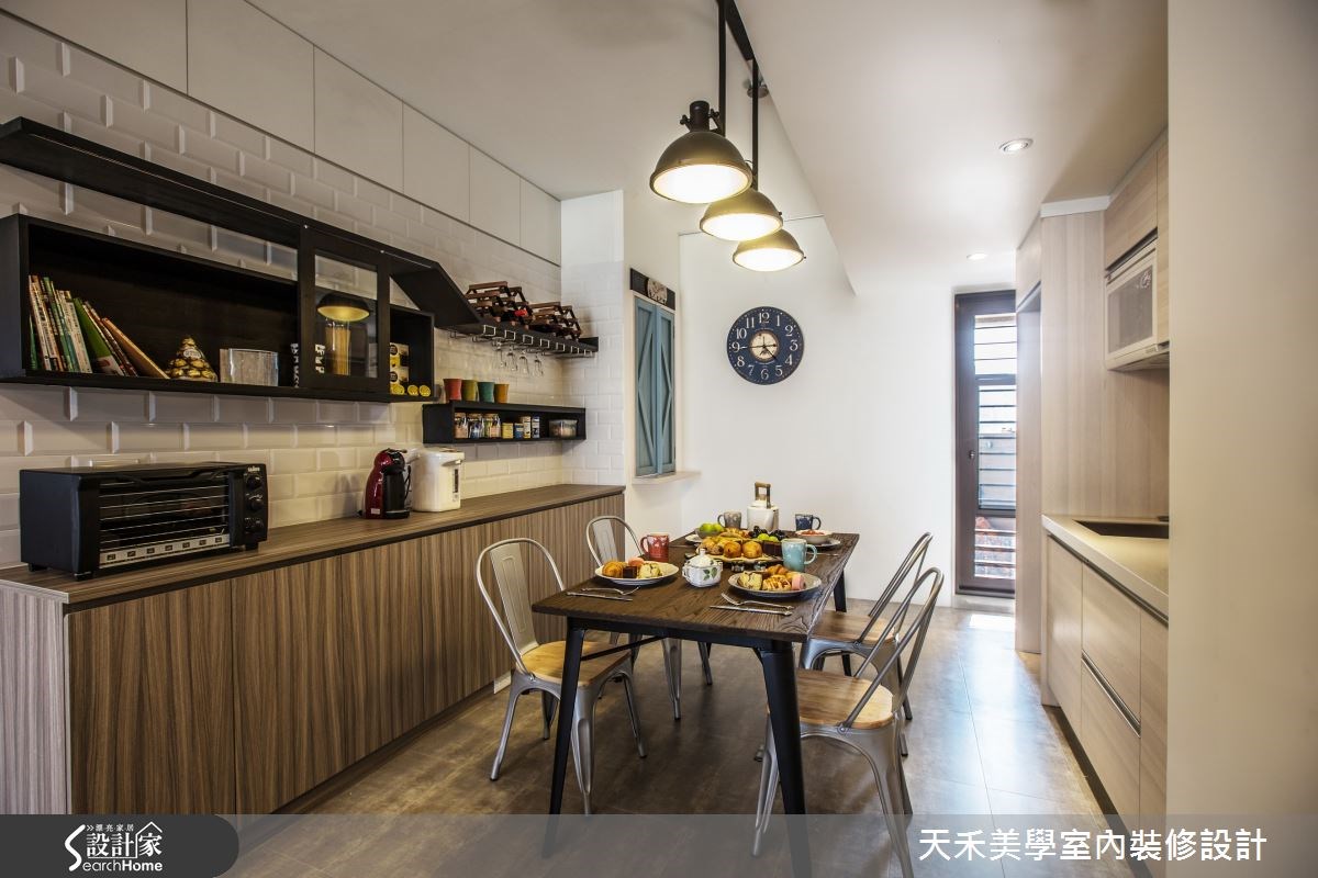23坪新成屋(5年以下)＿工業風餐廳案例圖片＿天禾美學室內裝修設計有限公司＿天禾美學_04之11