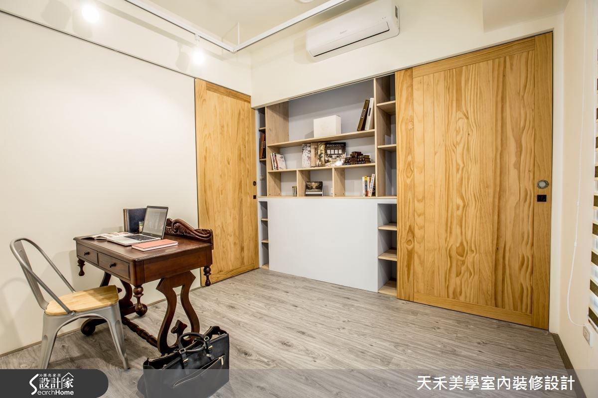 23坪新成屋(5年以下)＿工業風書房案例圖片＿天禾美學室內裝修設計有限公司＿天禾美學_04之34