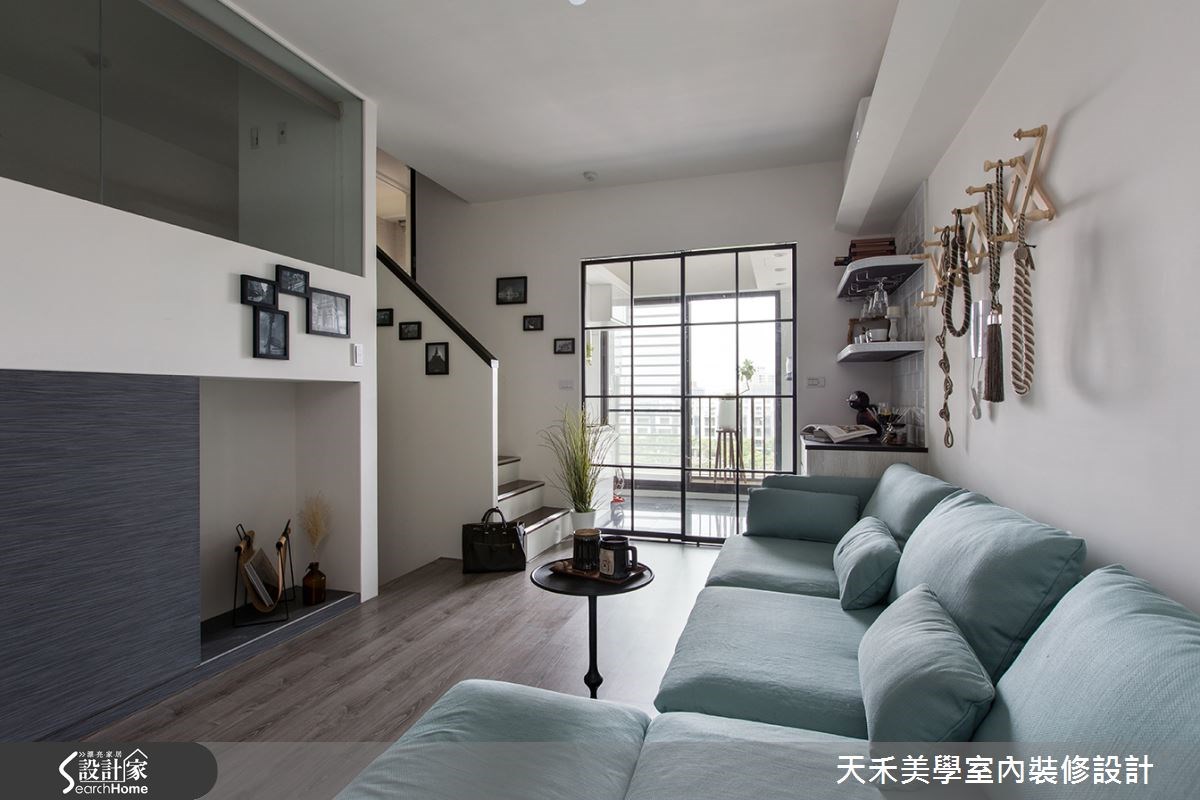 16坪新成屋(5年以下)＿北歐風客廳案例圖片＿天禾美學室內裝修設計有限公司＿天禾美學_06之2