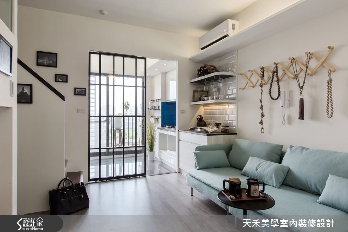 16坪新成屋(5年以下)＿北歐風客廳案例圖片＿天禾美學室內裝修設計有限公司＿天禾美學_06之4