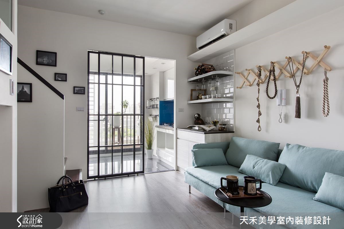 16坪新成屋(5年以下)＿北歐風客廳案例圖片＿天禾美學室內裝修設計有限公司＿天禾美學_06之5