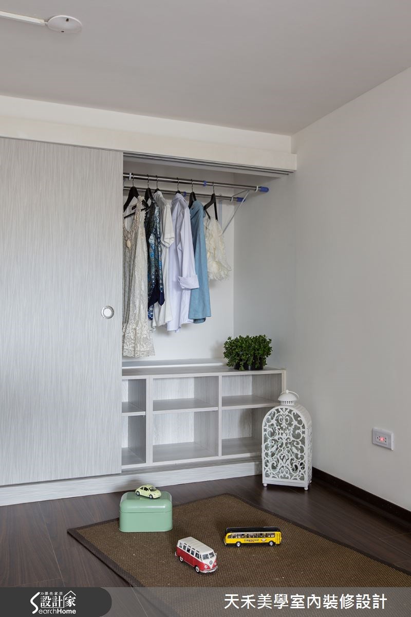 16坪新成屋(5年以下)＿北歐風更衣間案例圖片＿天禾美學室內裝修設計有限公司＿天禾美學_06之26