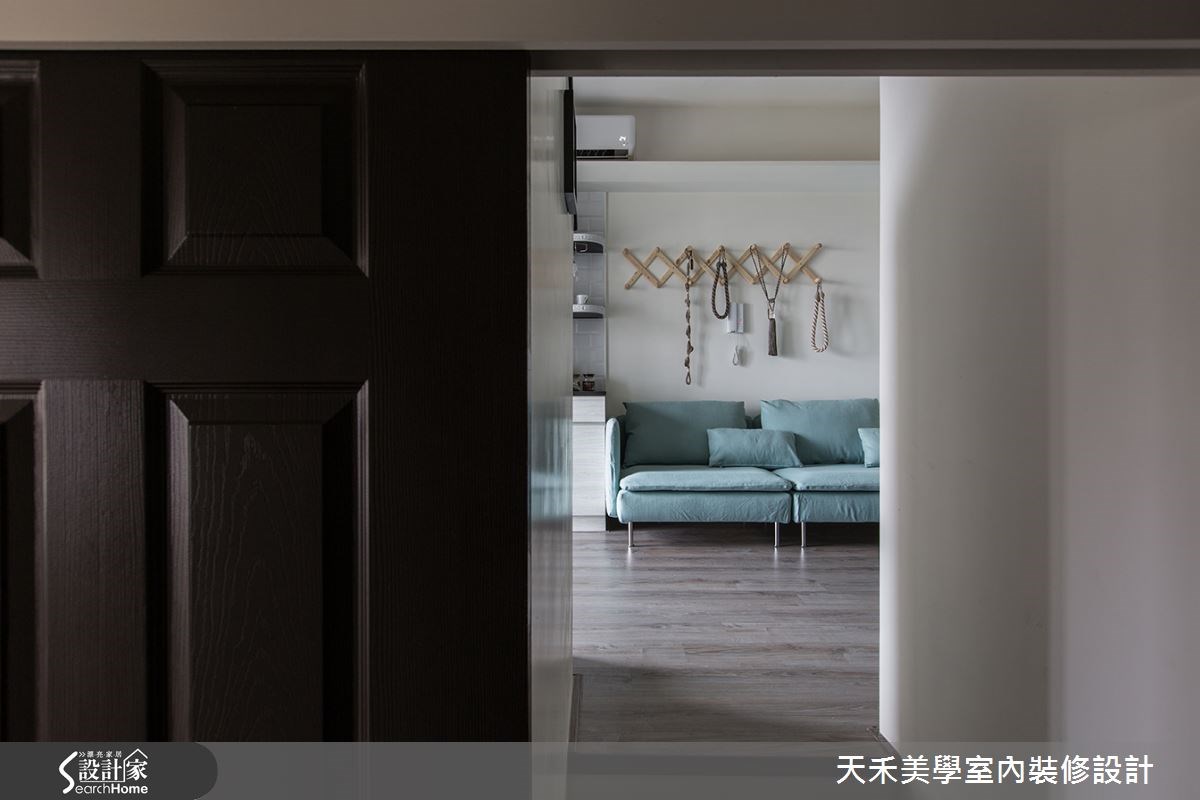 16坪新成屋(5年以下)＿北歐風走廊案例圖片＿天禾美學室內裝修設計有限公司＿天禾美學_06之27