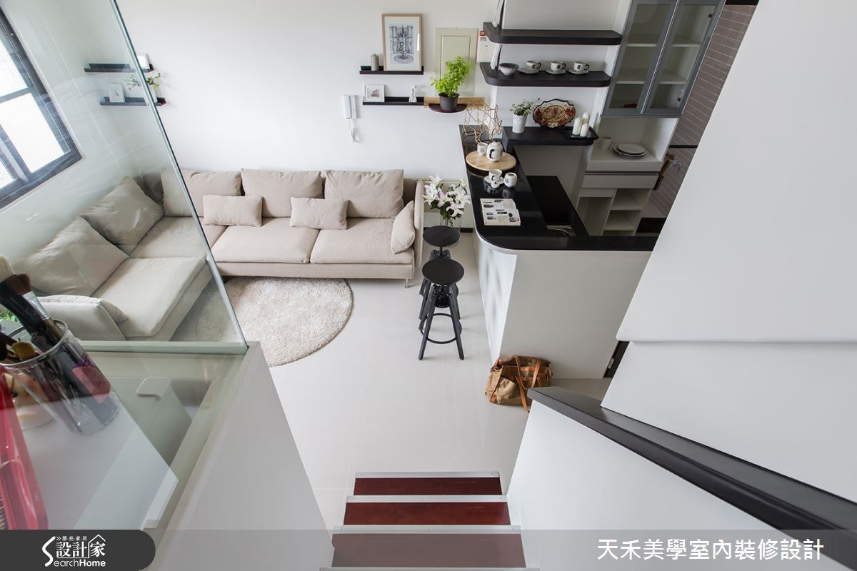 19坪新成屋(5年以下)＿北歐風樓梯案例圖片＿天禾美學室內裝修設計有限公司＿天禾美學_07之10