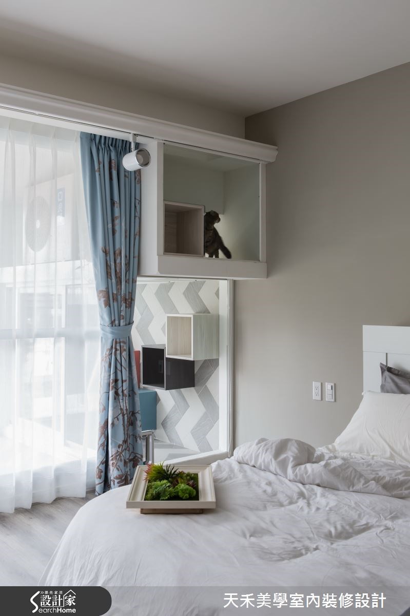 20坪老屋(16~30年)＿北歐風臥室寵物案例圖片＿天禾美學室內裝修設計有限公司＿天禾美學_08之8