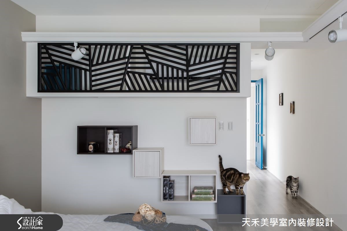 20坪老屋(16~30年)＿北歐風臥室寵物案例圖片＿天禾美學室內裝修設計有限公司＿天禾美學_08之16