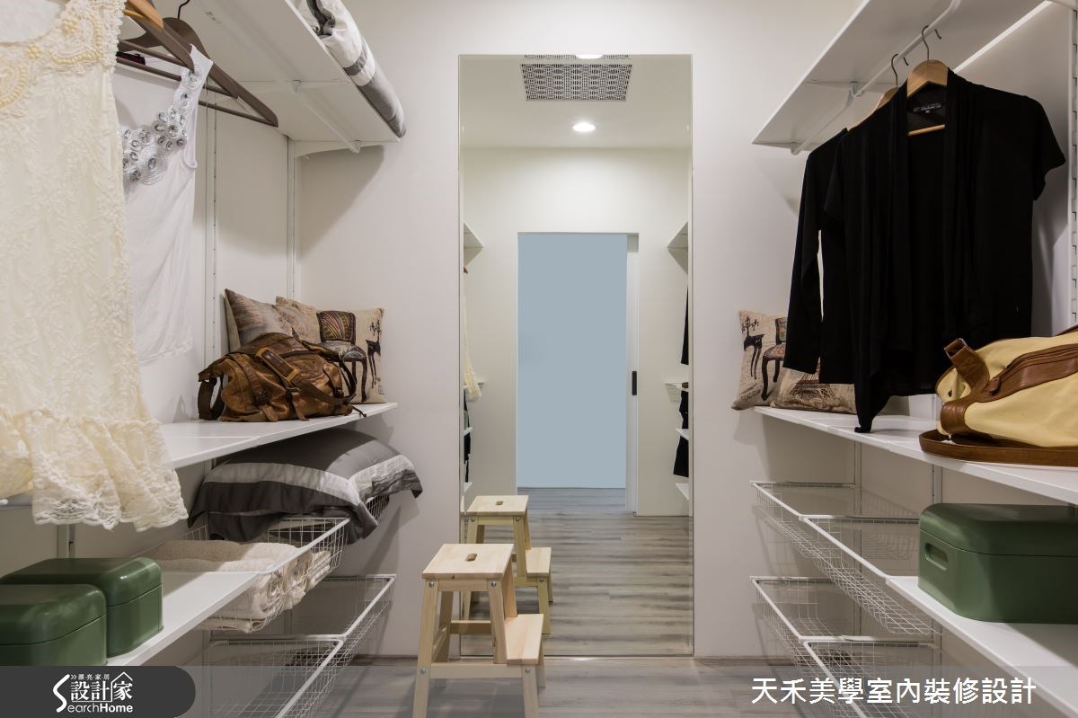 20坪老屋(16~30年)＿北歐風更衣間案例圖片＿天禾美學室內裝修設計有限公司＿天禾美學_08之29