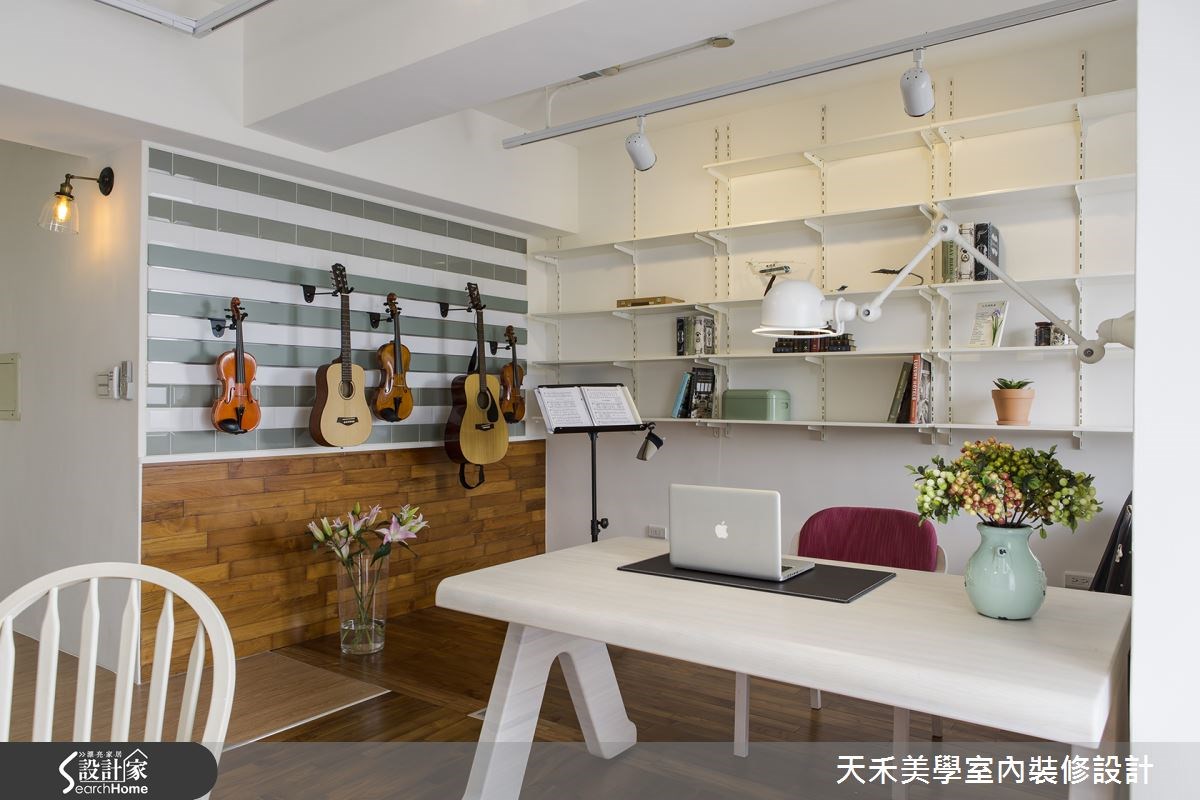 15坪老屋(16~30年)＿簡約風書房案例圖片＿天禾美學室內裝修設計有限公司＿天禾美學_09之13