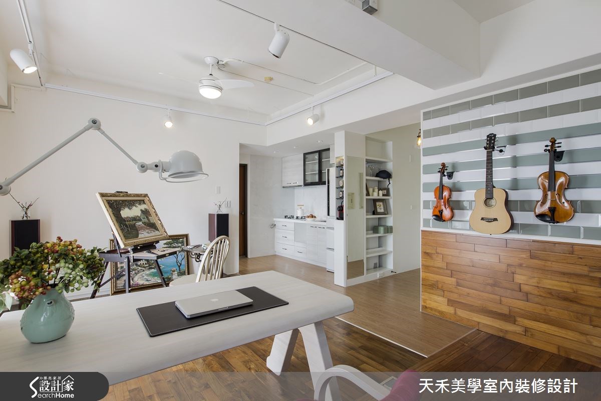 15坪老屋(16~30年)＿簡約風書房案例圖片＿天禾美學室內裝修設計有限公司＿天禾美學_09之14