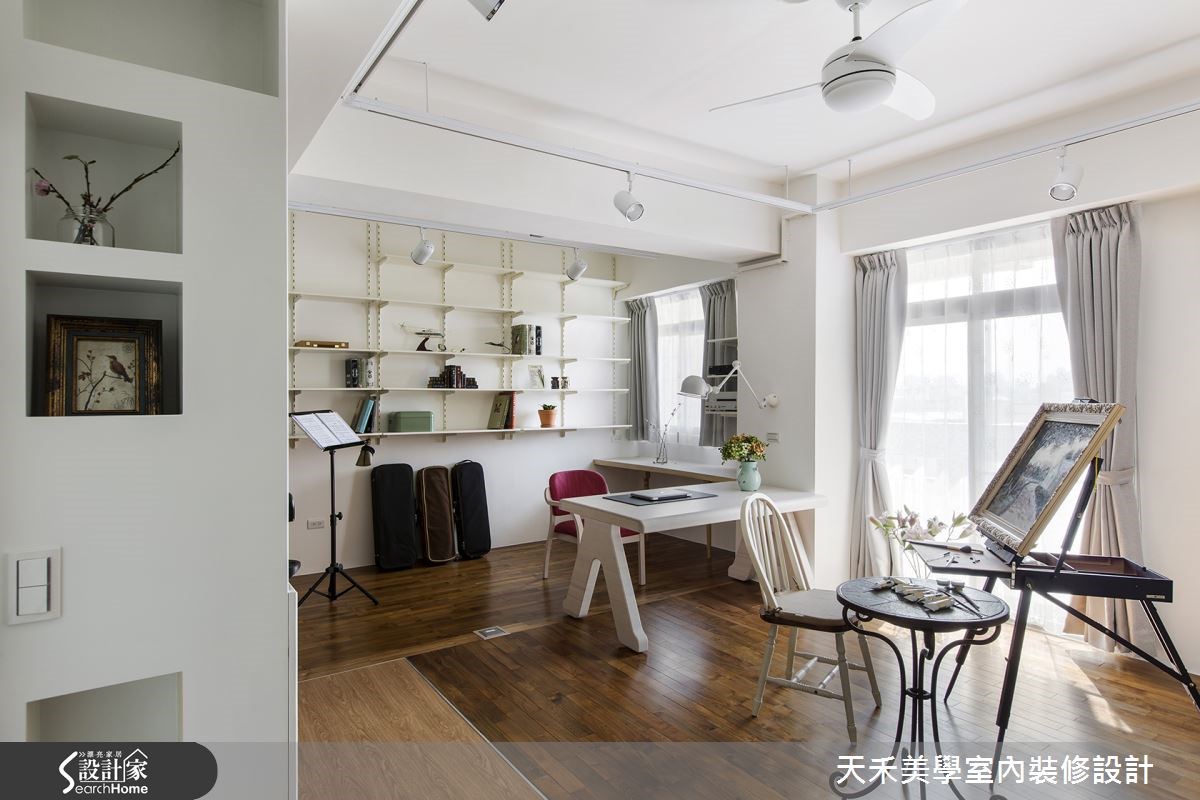 15坪老屋(16~30年)＿簡約風書房案例圖片＿天禾美學室內裝修設計有限公司＿天禾美學_09之19