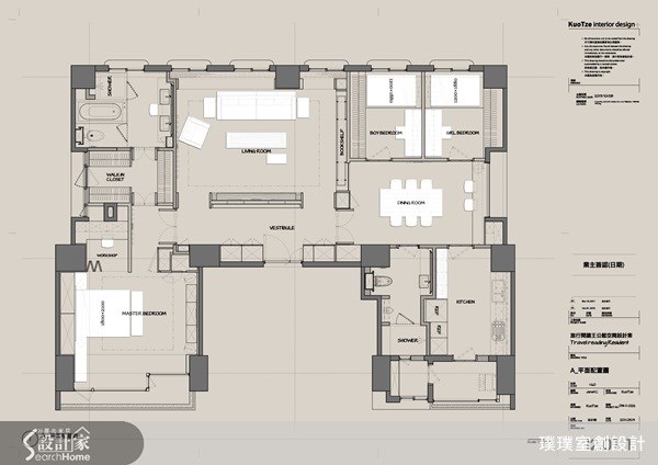 60坪新成屋(5年以下)＿人文禪風案例圖片＿璞璞室創＿璞璞_01之12