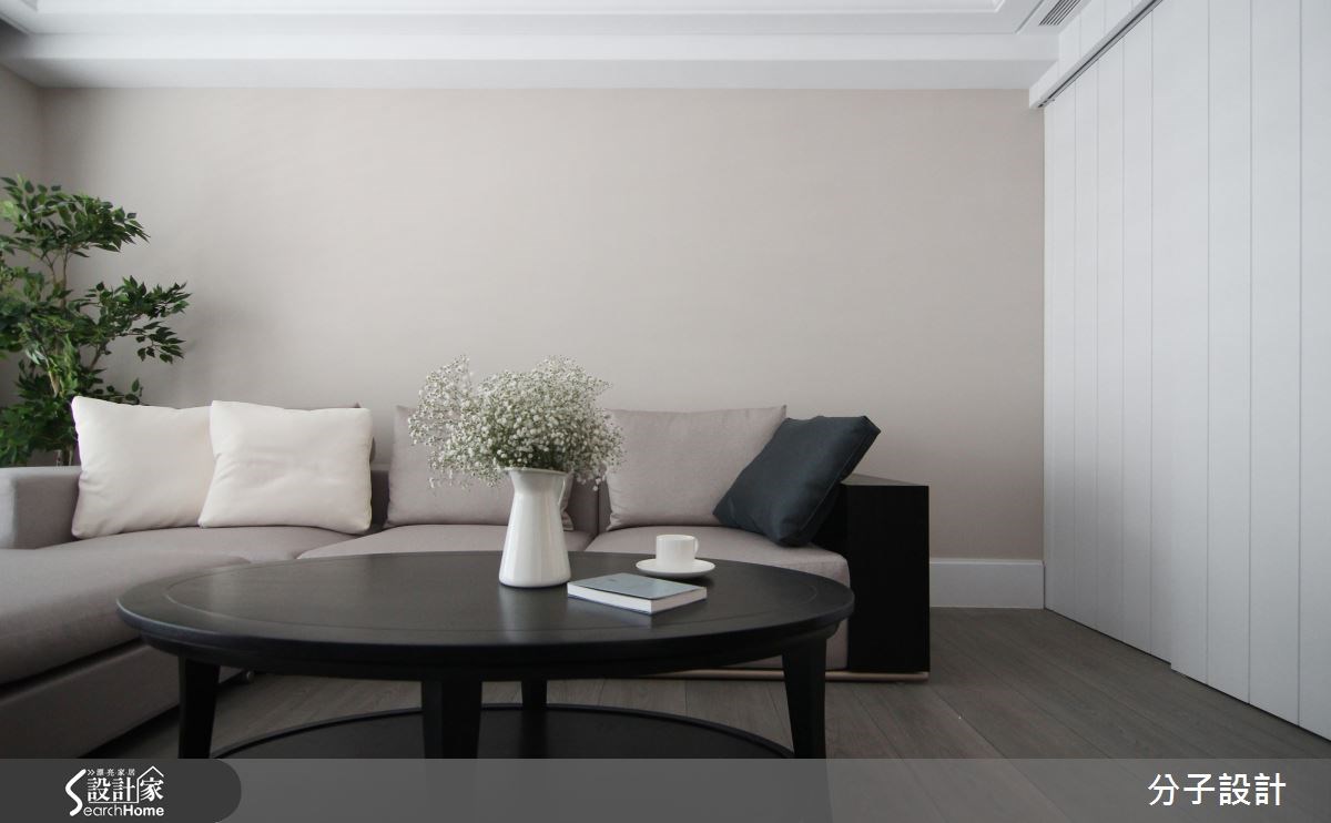49坪新成屋(5年以下)＿北歐風客廳案例圖片＿分子設計＿分子_11之3