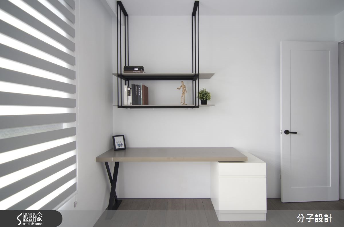 49坪新成屋(5年以下)＿北歐風書房案例圖片＿分子設計＿分子_11之19