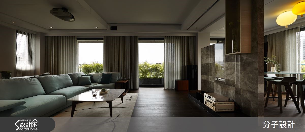 195坪新成屋(5年以下)＿混搭風客廳案例圖片＿分子設計＿分子_13之6