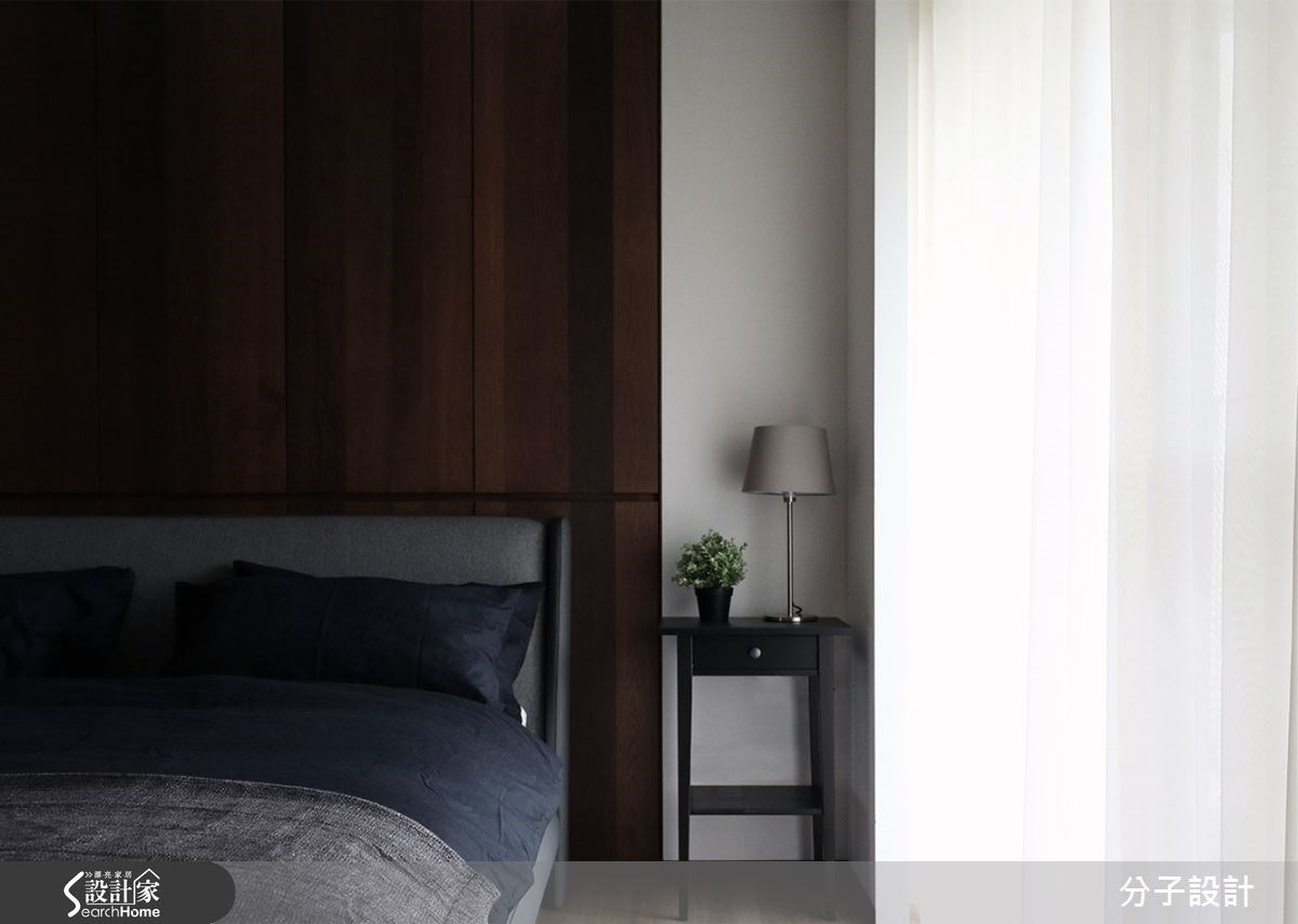 40坪新成屋(5年以下)＿現代風臥室案例圖片＿分子設計＿分子_14之24