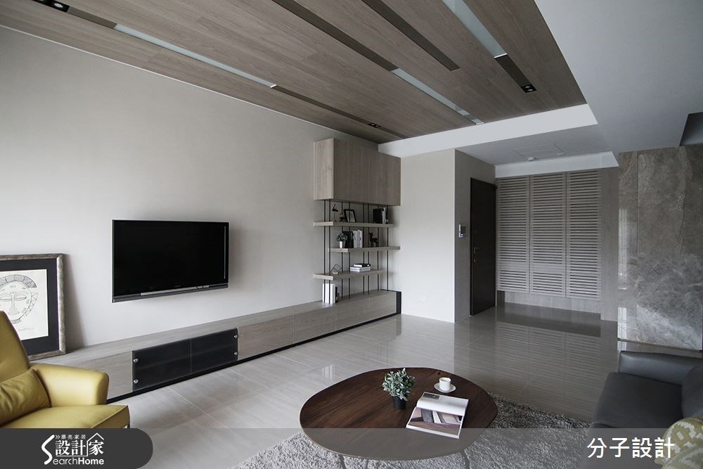 40坪新成屋(5年以下)＿現代風客廳案例圖片＿分子設計＿分子_14之3
