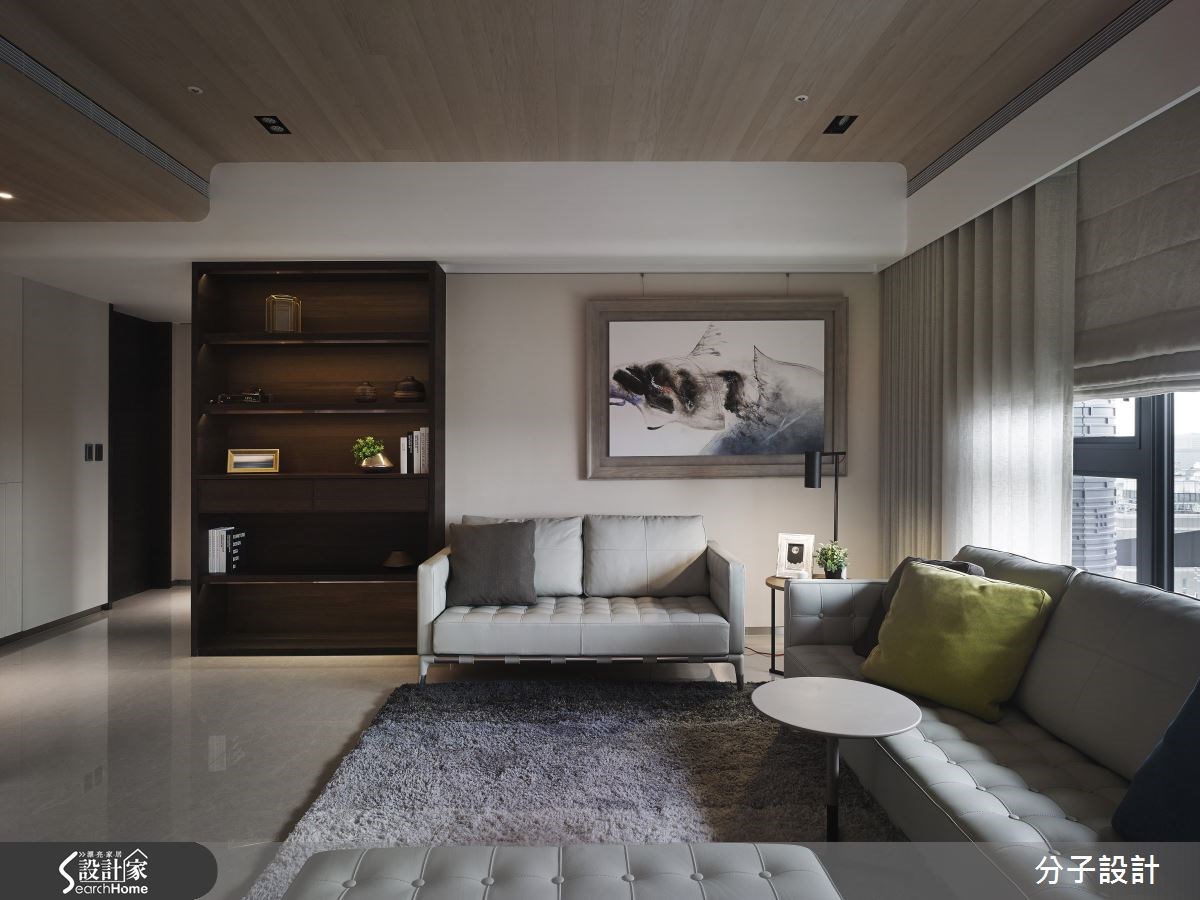 50坪新成屋(5年以下)＿現代風客廳案例圖片＿分子設計＿分子_17之8
