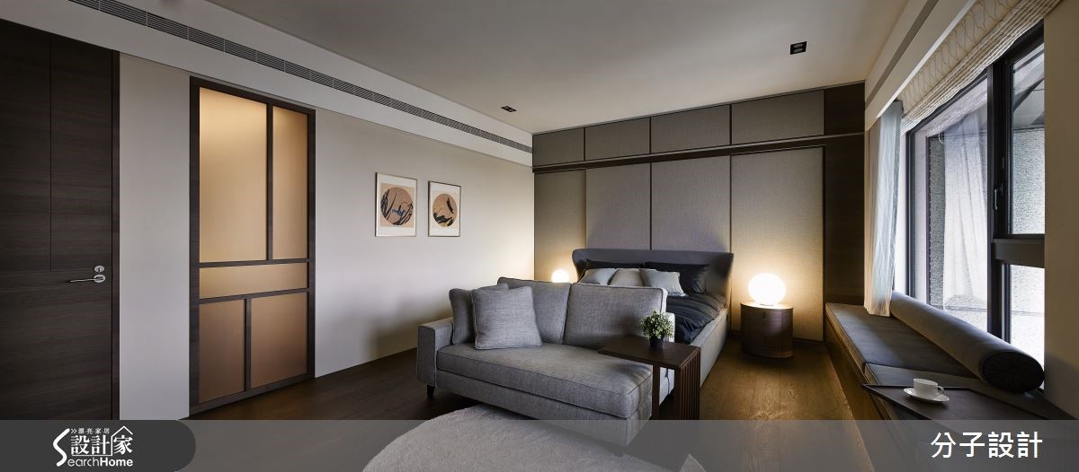 50坪新成屋(5年以下)＿現代風臥室案例圖片＿分子設計＿分子_17之17
