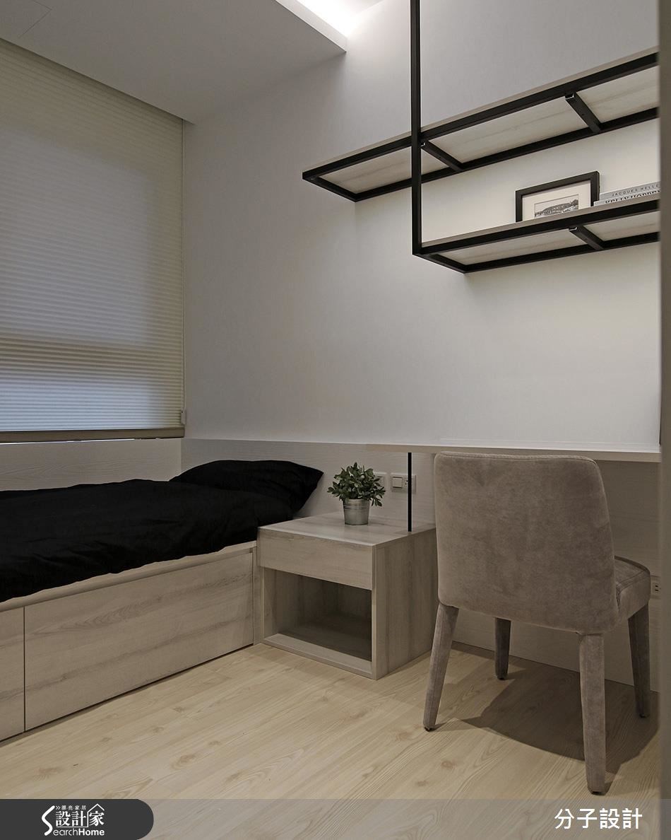 25坪新成屋(5年以下)＿簡約風臥室案例圖片＿分子設計＿分子_20之10