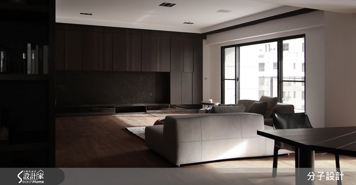 85坪新成屋(5年以下)＿人文禪風客廳案例圖片＿分子設計＿分子_23之12
