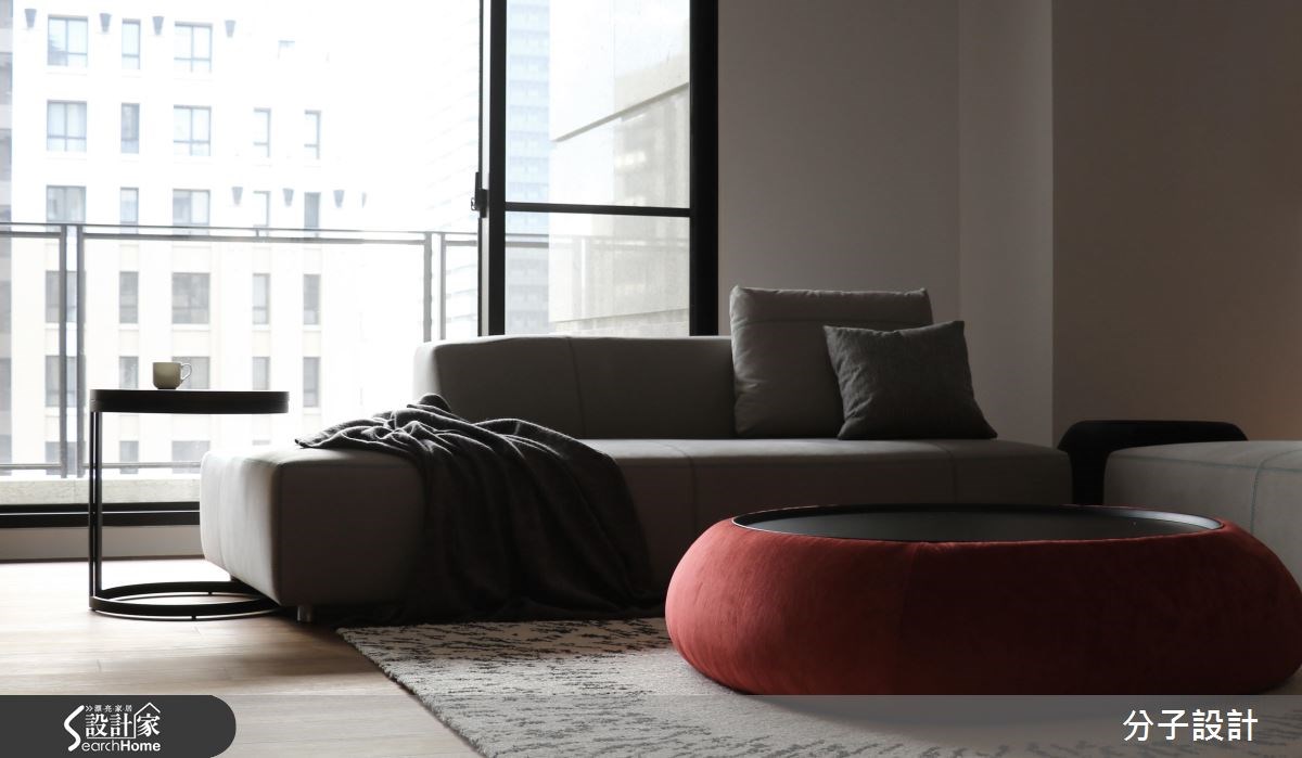 85坪新成屋(5年以下)＿人文禪風客廳案例圖片＿分子設計＿分子_23之19