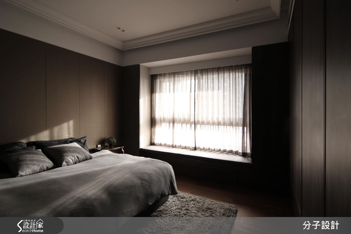 85坪新成屋(5年以下)＿人文禪風臥室臥榻案例圖片＿分子設計＿分子_23之35