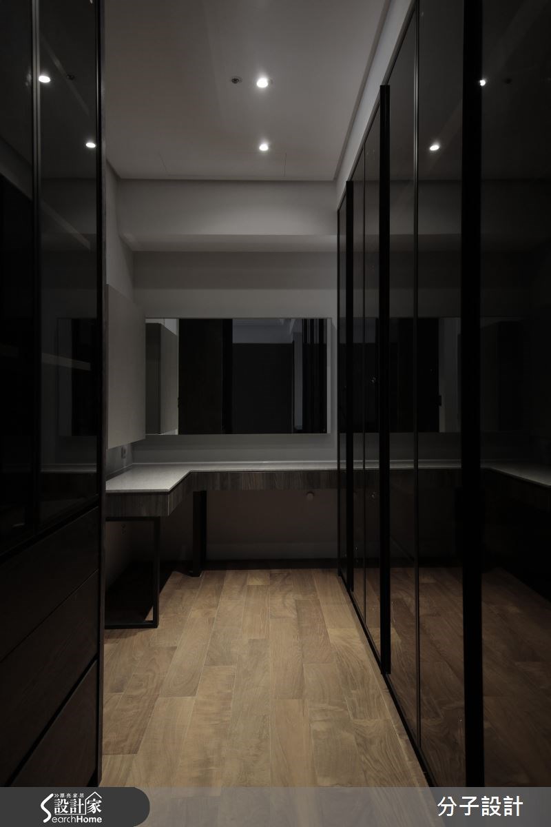85坪新成屋(5年以下)＿人文禪風更衣間案例圖片＿分子設計＿分子_23之36