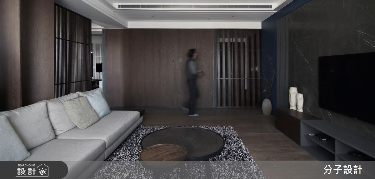 60坪新成屋(5年以下)＿人文禪風客廳案例圖片＿分子設計＿分子_24之2