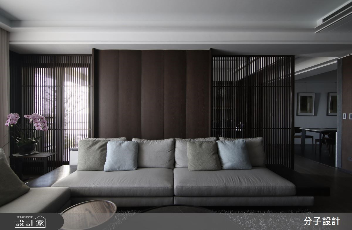 60坪新成屋(5年以下)＿人文禪風客廳案例圖片＿分子設計＿分子_24之5