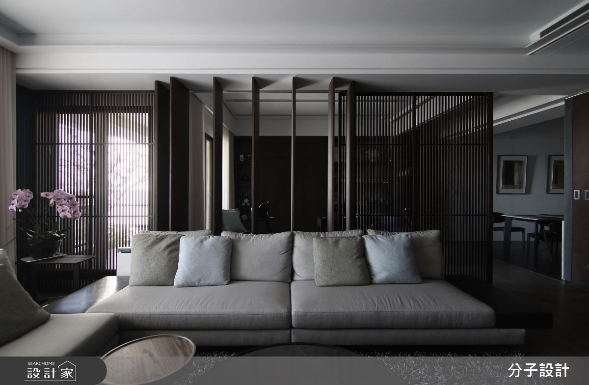 60坪新成屋(5年以下)＿人文禪風客廳案例圖片＿分子設計＿分子_24之7