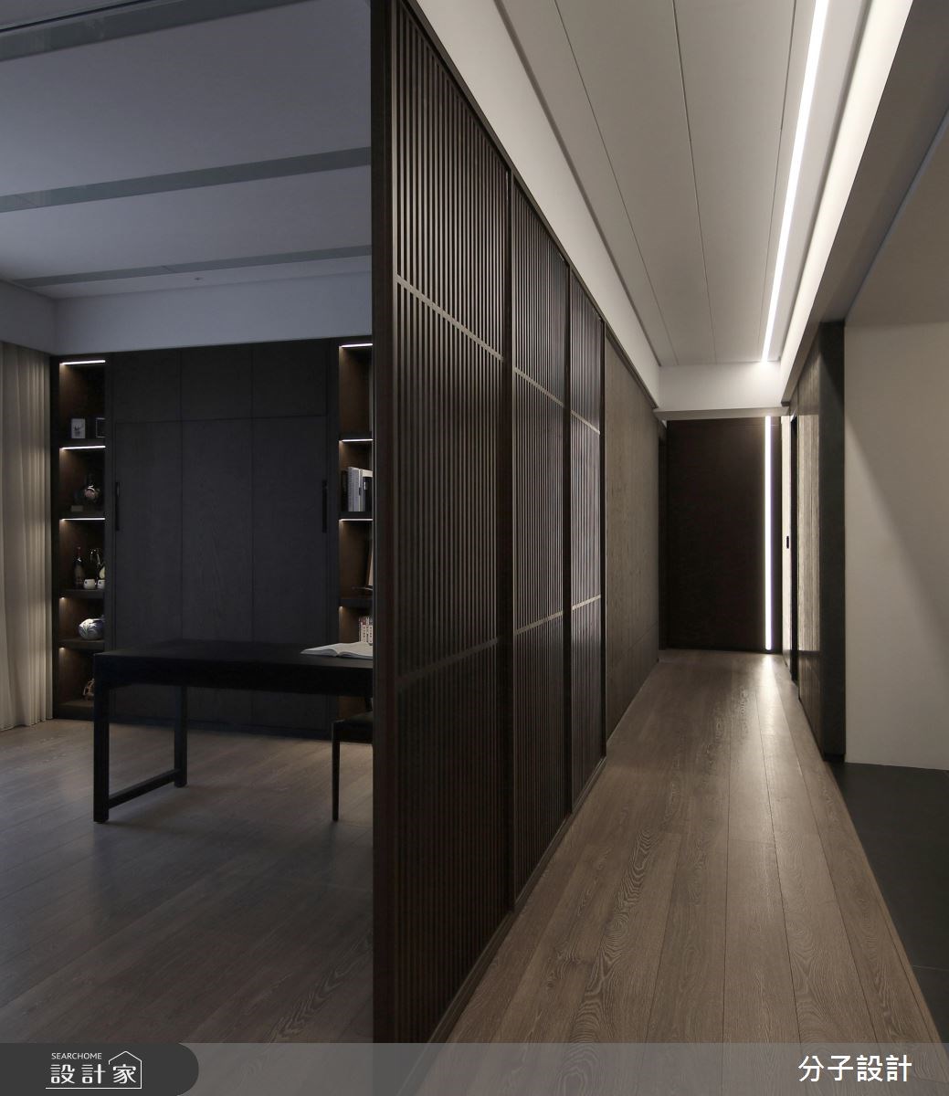 60坪新成屋(5年以下)＿人文禪風書房案例圖片＿分子設計＿分子_24之11