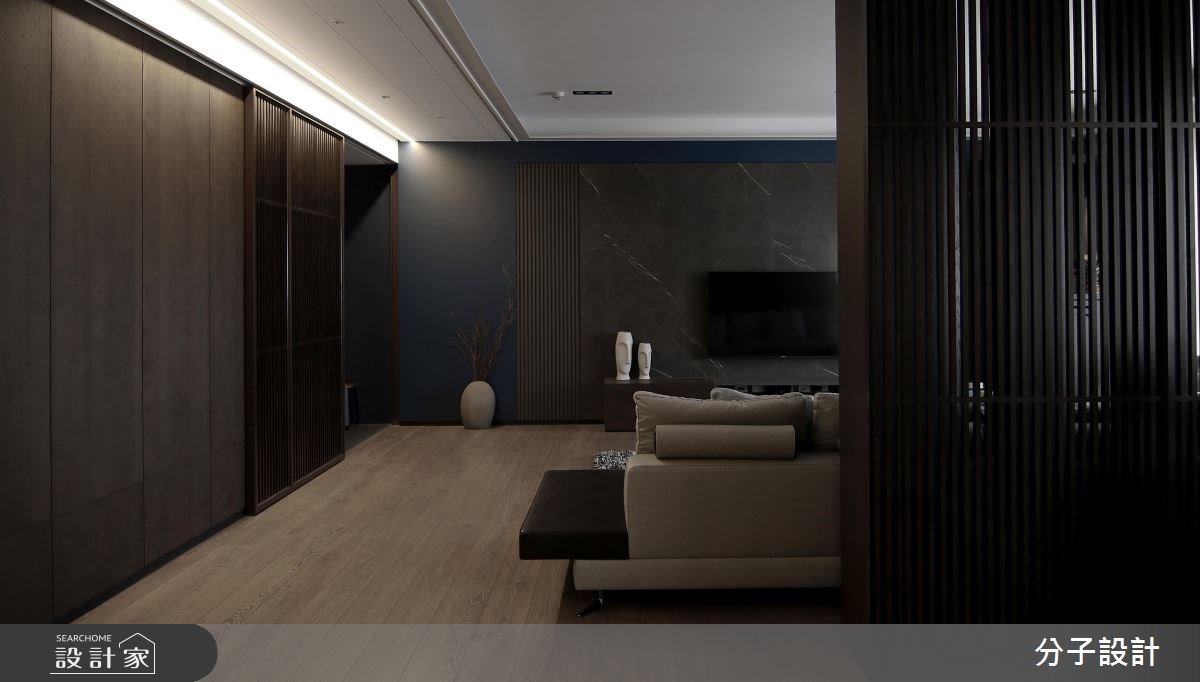 60坪新成屋(5年以下)＿人文禪風客廳案例圖片＿分子設計＿分子_24之13