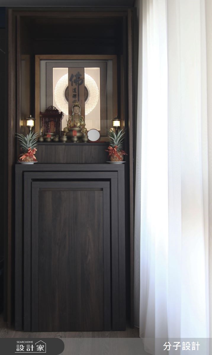 60坪新成屋(5年以下)＿人文禪風客廳案例圖片＿分子設計＿分子_24之17