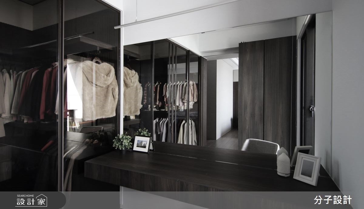 60坪新成屋(5年以下)＿人文禪風更衣間案例圖片＿分子設計＿分子_24之28