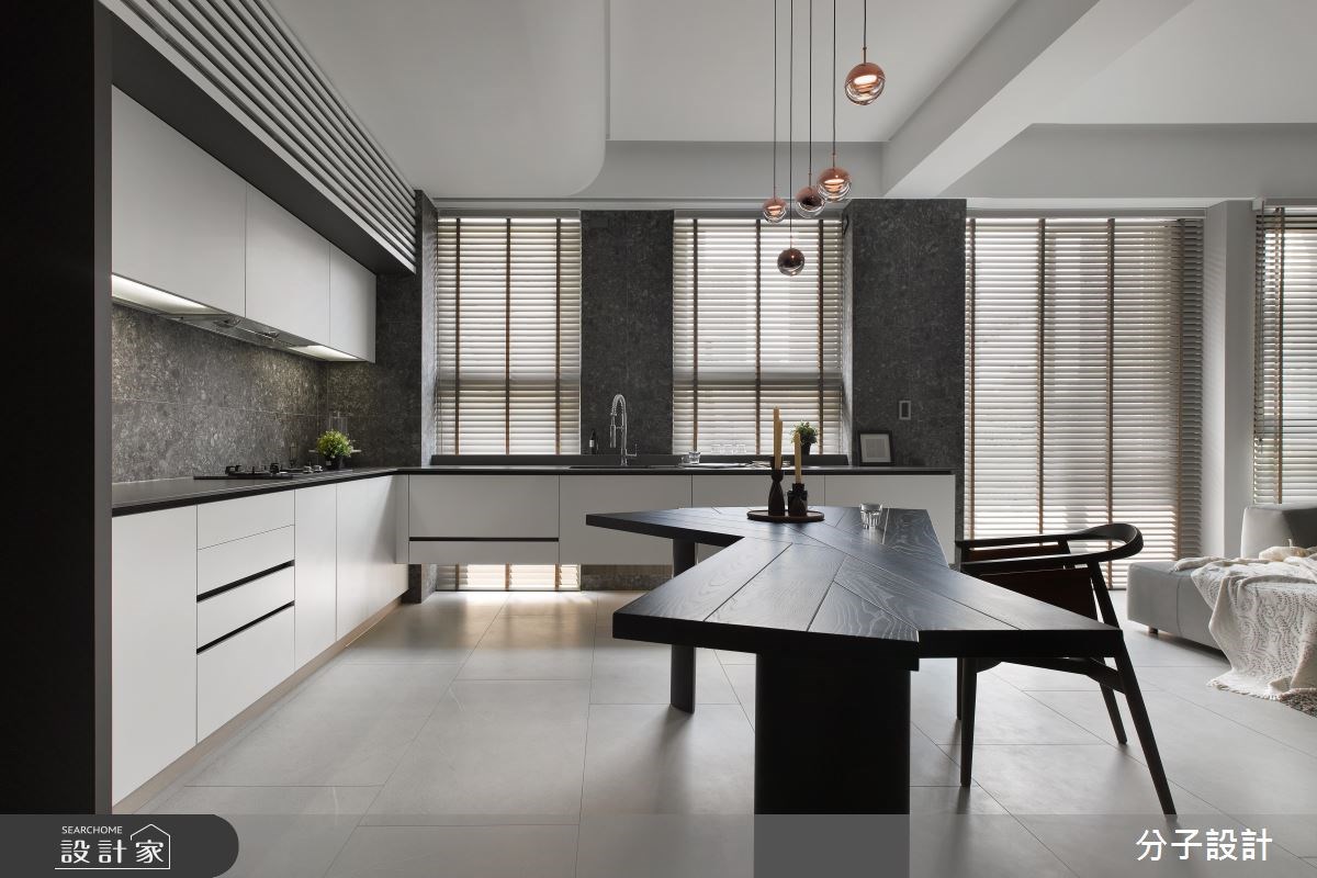 50坪新成屋(5年以下)＿現代風餐廳廚房案例圖片＿分子設計＿分子_27之5