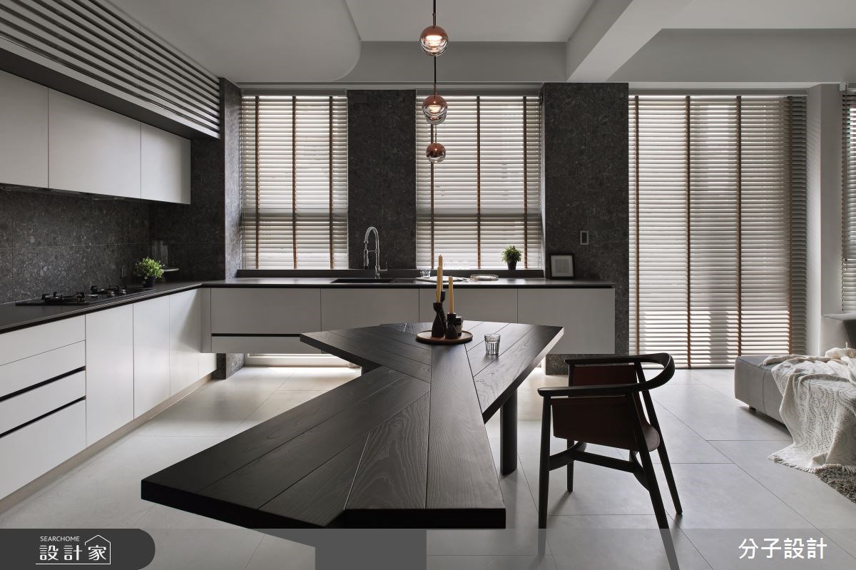 50坪新成屋(5年以下)＿現代風餐廳廚房案例圖片＿分子設計＿分子_27之6