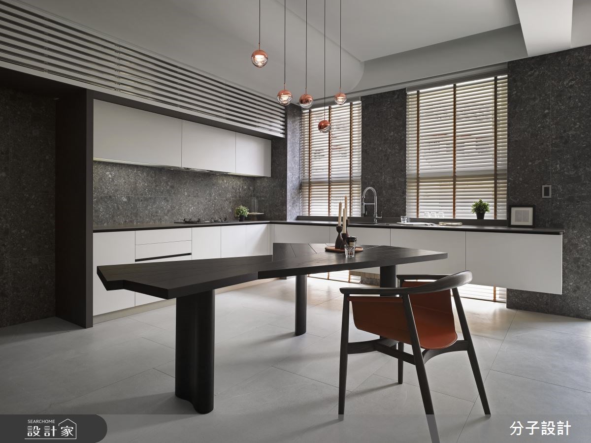 50坪新成屋(5年以下)＿現代風餐廳廚房案例圖片＿分子設計＿分子_27之7