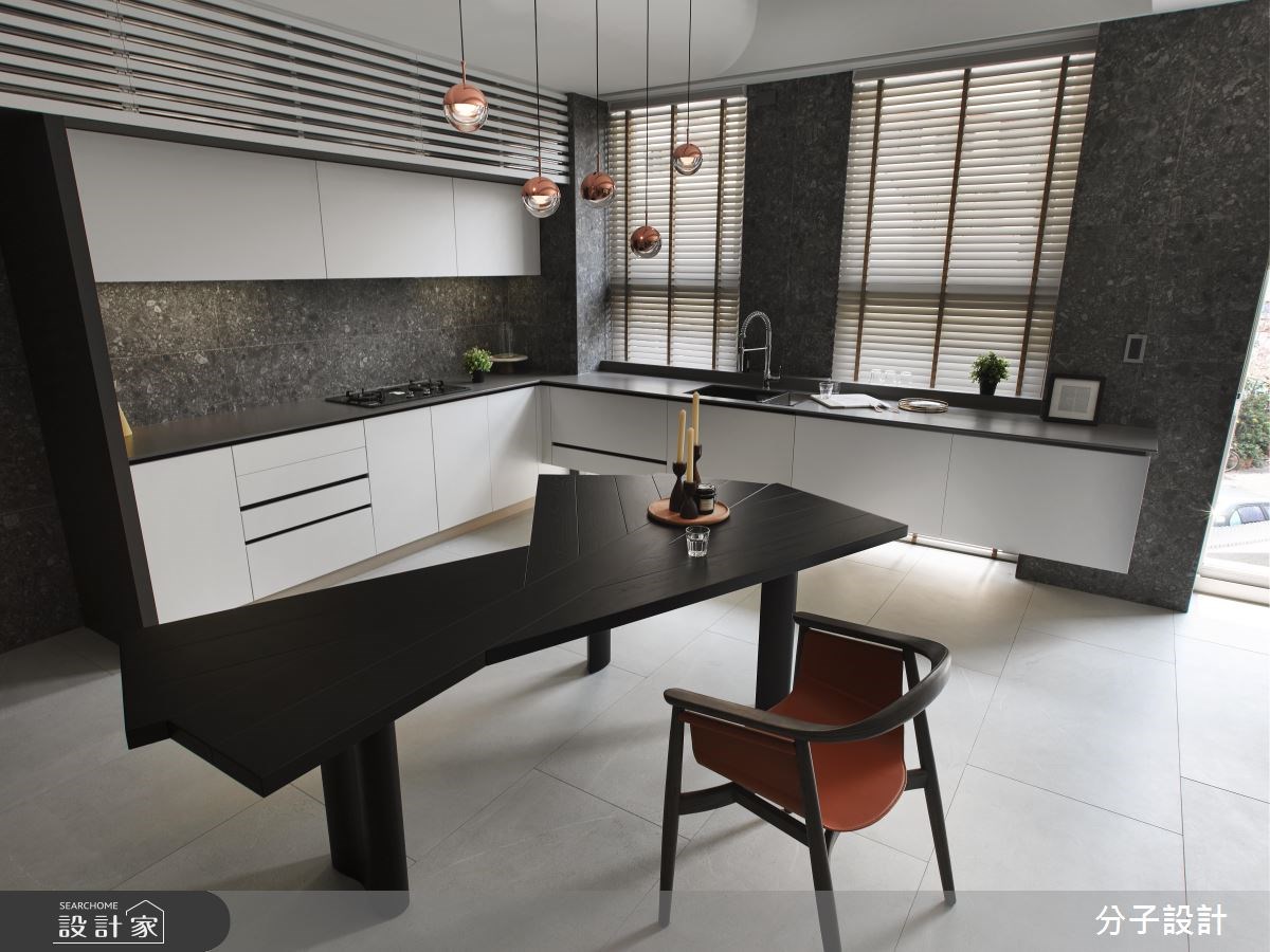 50坪新成屋(5年以下)＿現代風餐廳廚房案例圖片＿分子設計＿分子_27之8