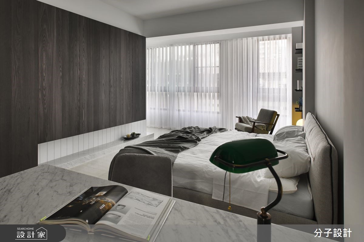 50坪新成屋(5年以下)＿現代風臥室案例圖片＿分子設計＿分子_27之19